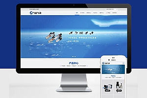 响应式气缸气动系统五金元件类网站建设html5自适应Pbootcms模板建站