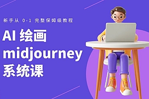 AI 绘画 midjourney 系统课:新手从 0-1 完整保姆级教程 免费下载