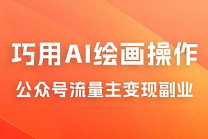 黄岛主:ChatGPT + AI 绘画开通公众号流量主分享课 课程免费下载