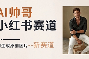 深度揭秘(AI一键生成帅哥,新思路新赛道,涨粉迅速,轻松月入过万)AI一键生成帅哥,新思路新赛道,涨粉迅速,轻松月入过万,ai一键生成logo,