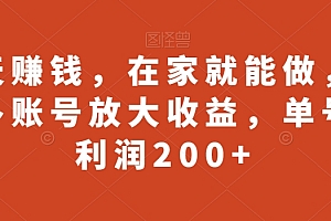 学到了(聊天赚钱,在家就能做,可以多账号放大收益,单号日利润200+)聊天赚钱,在家就能做,可以多账号放大收益,单号日利润200+,聊天赚钱有什么技巧,