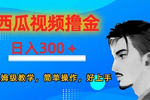 真没想到(西瓜视频撸金日入300,保姆级教学,简单操作,好上手)西瓜视频撸金日入300,保姆级教学,简单操作,好上手,西瓜视频官方,