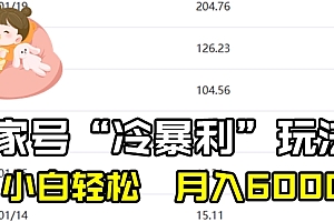 不看后悔(最新百家号野路子玩法,不禁言,不封号,小白轻松上手,每天三分钟,一周起号,月入6000+!)最新百家号野路子玩法,不禁言,不封号,小白轻松上手,每天三分钟,一周起号,月入6000+!,老百家号了,