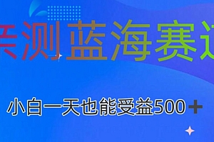 深度揭秘(亲测蓝海赛道AI创作,小白一天收益500)亲测蓝海赛道AI创作,小白一天收益500,蓝海玩法,