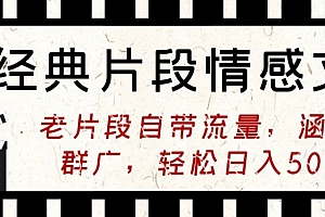 难以置信(经典片段情感文案,老片段自带流量,涵盖人群广,轻松日入500+)经典片段情感文案,老片段自带流量,涵盖人群广,轻松日入500+,精彩情感文案句子短句,