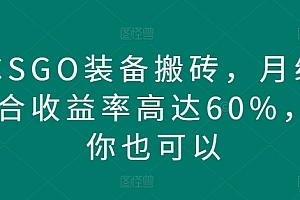 奔走相告(CSGO装备搬砖,月综合收益率高达60%,你也可以)CSGO装备搬砖,月综合收益率高达60%,你也可以,csgo搬砖卖钱,